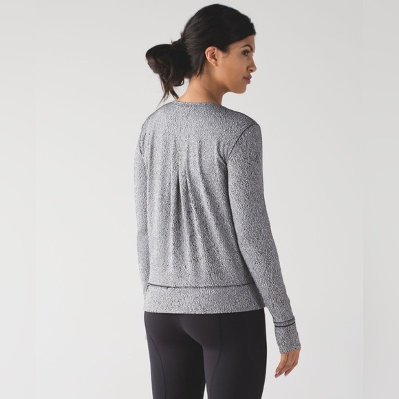 Lululemon Rush Hour Long Sleeve Crewneck Workout Shirt RULU - Picture 2 of 13